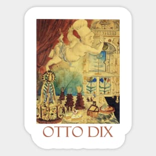 The God of Confectioners by Otto Dix Sticker